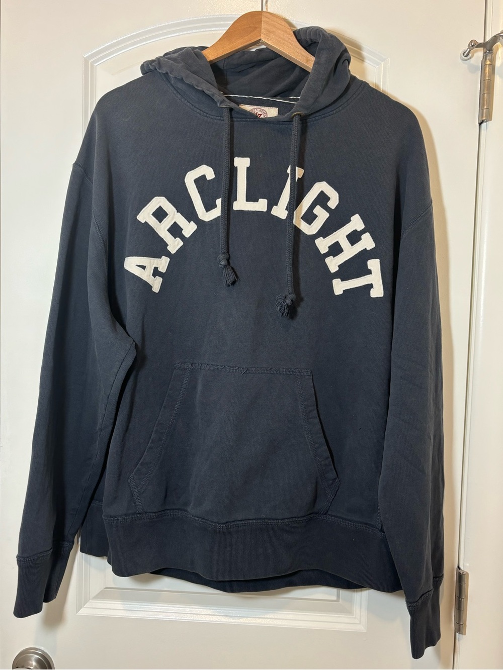 47 Brand Gray Pullover Sweatshirt with Red Logo Tag #577